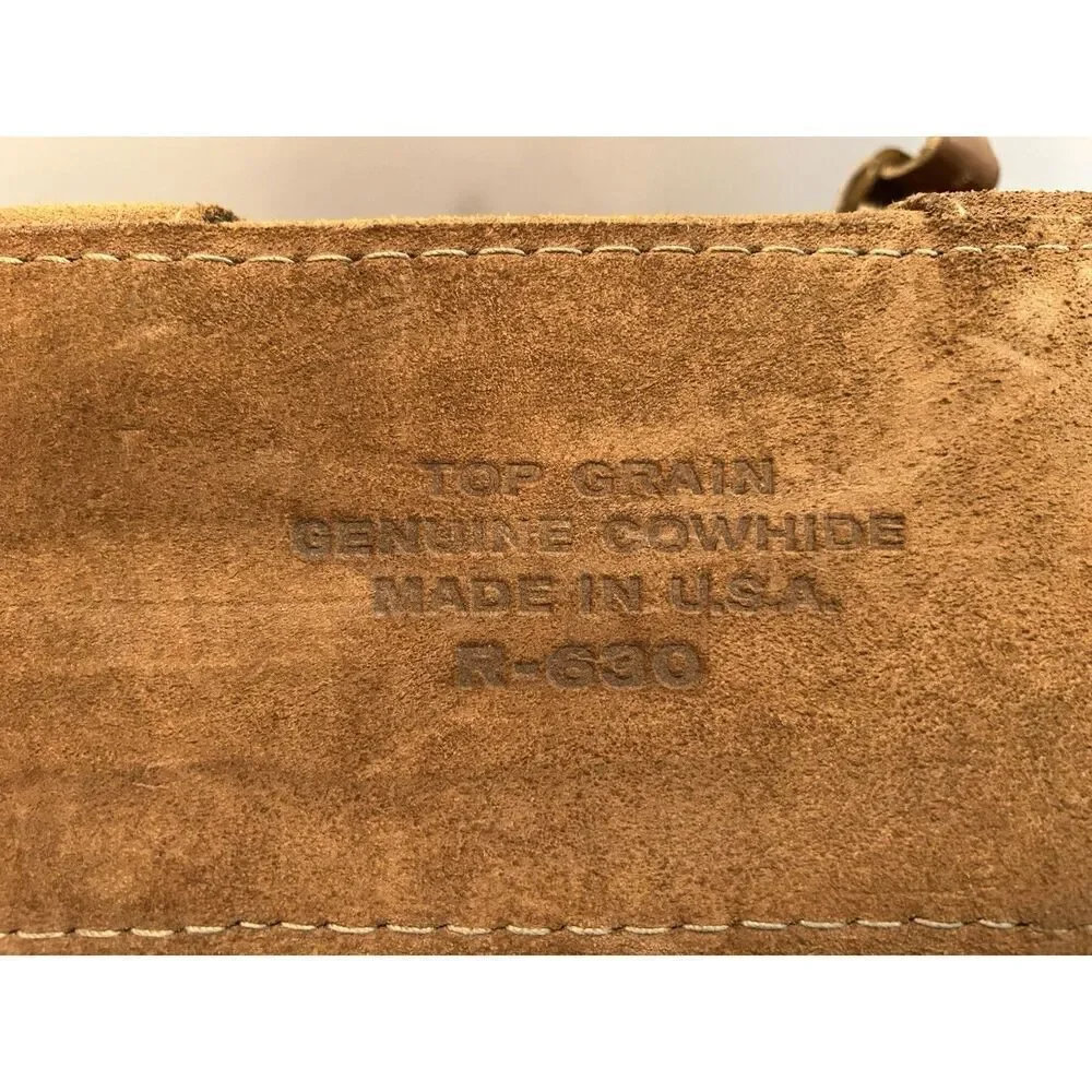 Vintage Ranchero R 630 Photographer Bag Top Grain Cowhide Suede Made In USA